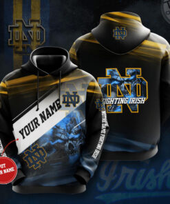 Notre Dame Fighting Irish 3D Hoodie 013