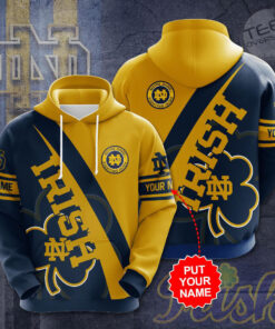 Notre Dame Fighting Irish 3D Hoodie 014