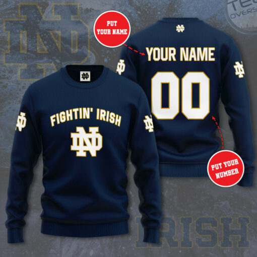 Notre Dame Fighting Irish 3D Sweatshirt 02