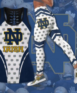 Notre Dame Fighting Irish Hollow Tank Top Leggings 03