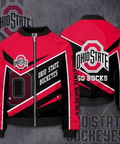 Ohio State Buckeyes 3D Bomber Jacket 02