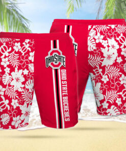 Ohio State Buckeyes 3D Hawaiian 02