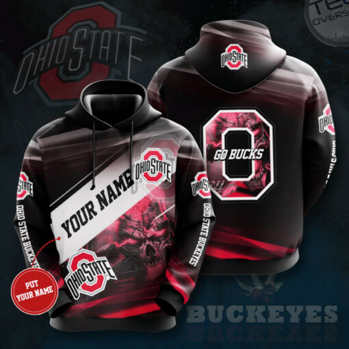 Ohio State Buckeyes 3D Hoodie 04