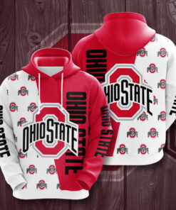 Ohio State Buckeyes 3D Hoodie 05