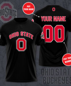Ohio State Buckeyes 3D T shirt 01