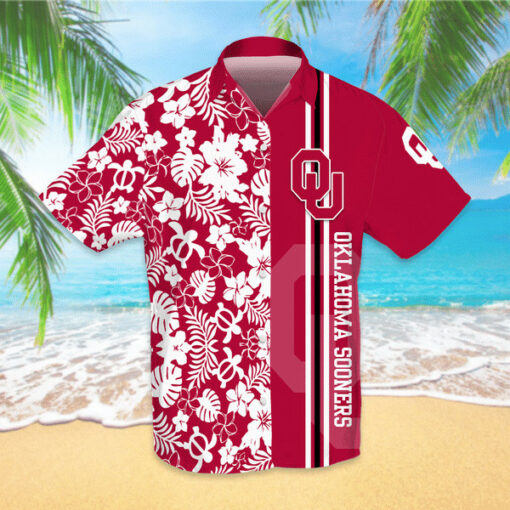 Oklahoma Sooners 3D Hawaiian Shirt