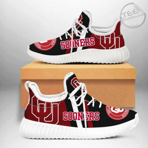 Oklahoma Sooners Yeezy Shoes 04