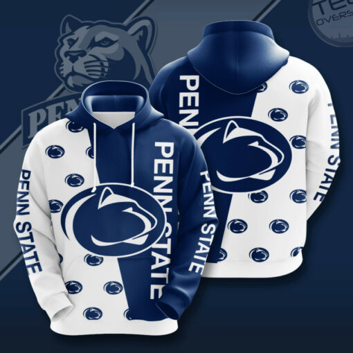 Penn State Nittany Lions 3D Hoodie 011