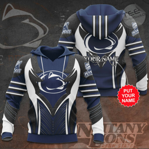 Penn State Nittany Lions 3D Hoodie 02