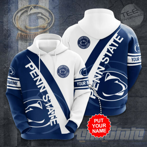 Penn State Nittany Lions 3D Hoodie 04