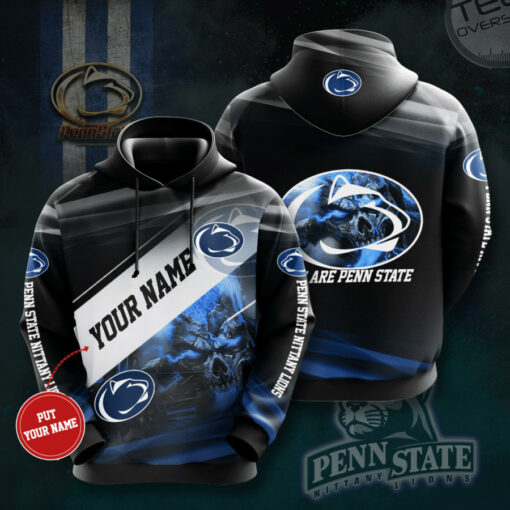 Penn State Nittany Lions 3D Hoodie 06