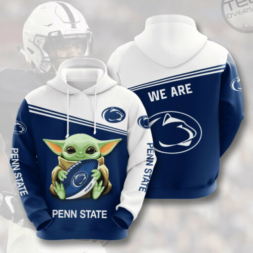 Penn State Nittany Lions 3D Hoodie 07