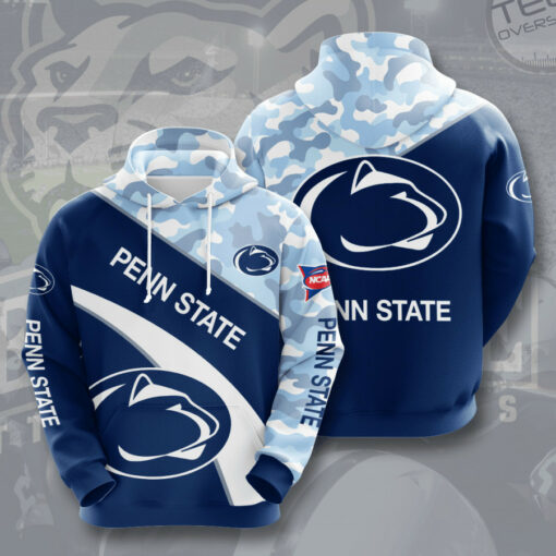 Penn State Nittany Lions 3D Hoodie 09