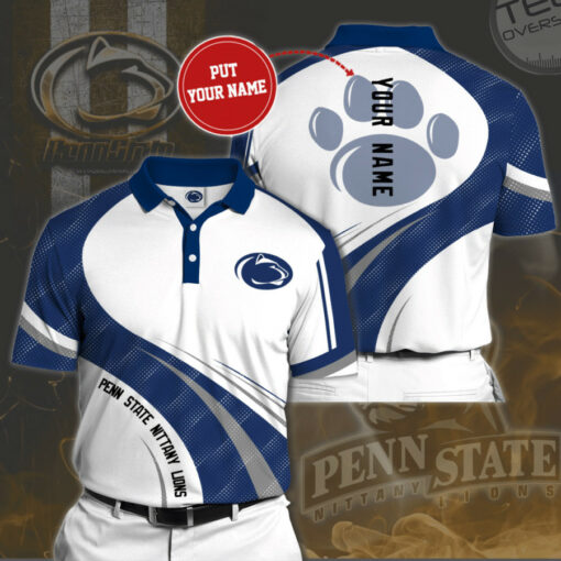 Penn State Nittany Lions 3D Polo 01