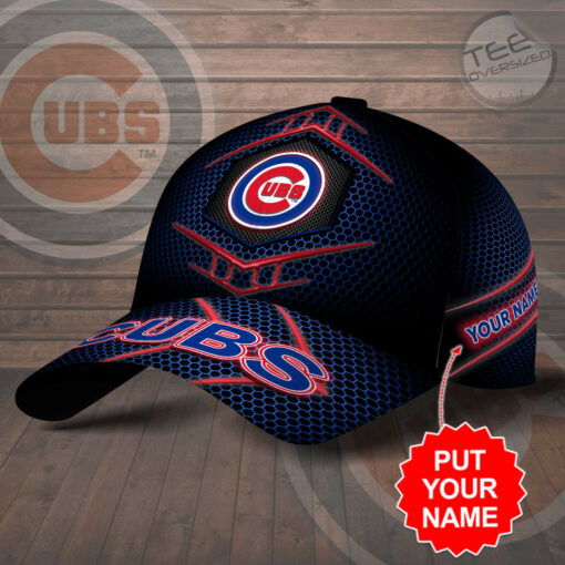 Personalised Chicago Cubs hat cap R