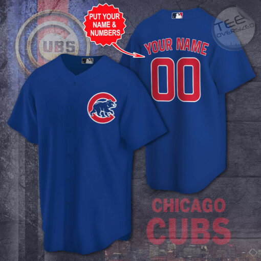 Personalised Chicago Cubs jersey shirt 02