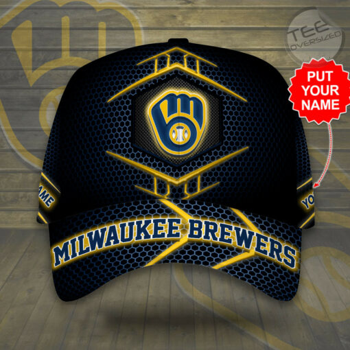 Personalised Milwaukee Brewers hat