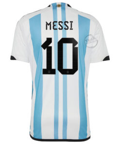 Personalized Argentina National Team Jersey and Shorts Set Back
