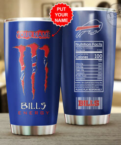 Personalized Buffalo Bills tumbler cup