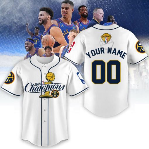 Personalized Denver Nuggets jersey shirt OVS27623S5 White