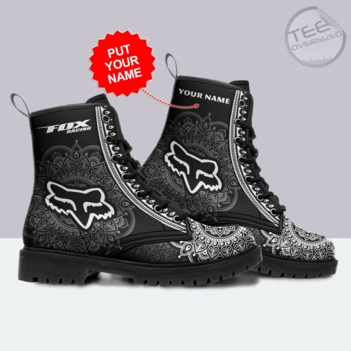 Personalized Fox Racing Leather Boots OVS03823S2