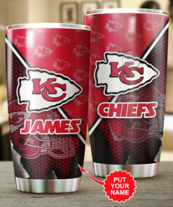 Personalized Kansas City Chiefs Tumbler Cup OVS14623S2