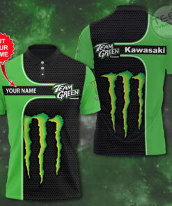 Personalized Kawasaki Racing Team polo shirt