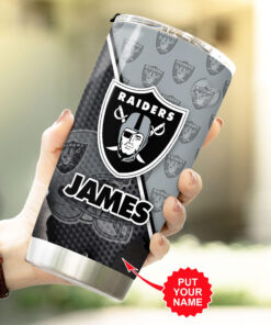 Personalized Las Vegas Raiders Tumbler Cup OVS13623S3