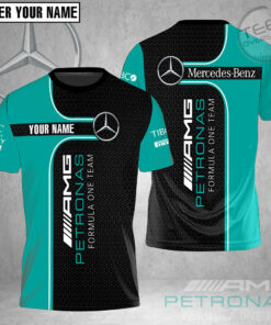 Personalized Petronas F1 T shirt PMERAMGS3