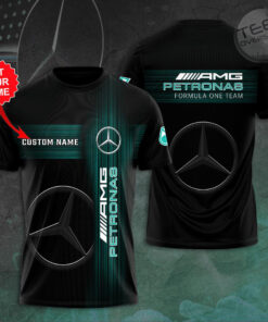 Personalized Petronas F1 T shirt PMERAMGS5