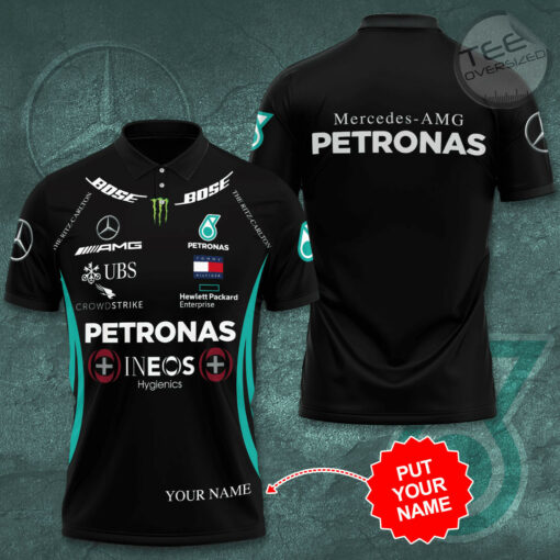 Personalized Petronas F1 polo
