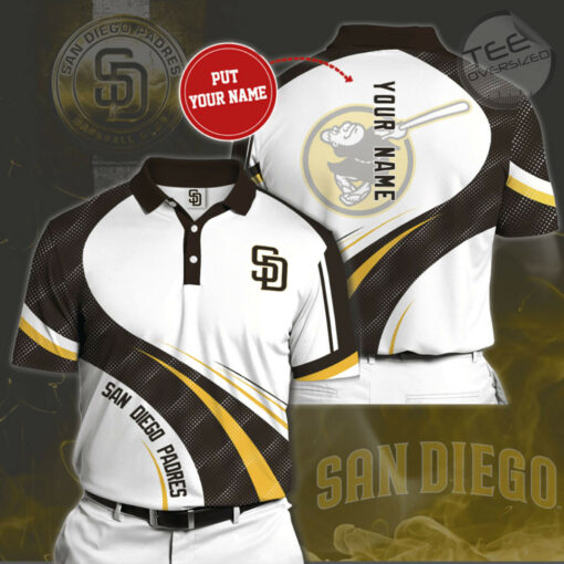 Personalized San Diego Padres polo shirt