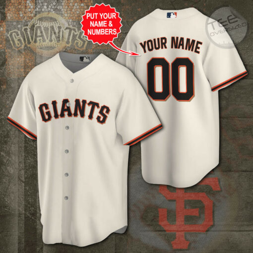 Personalized San Francisco Giants jersey 01