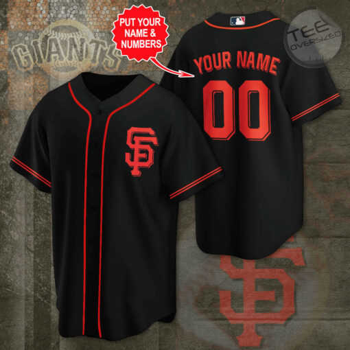 Personalized San Francisco Giants jersey 02