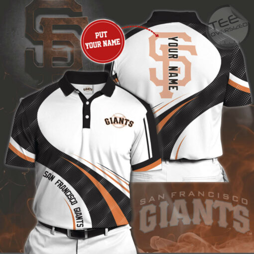 Personalized San Francisco Giants polo