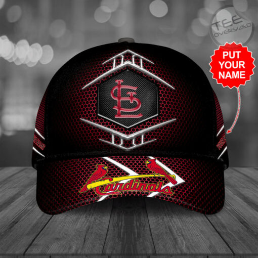 Personalized St. Louis Cardinals Hat Cap 01