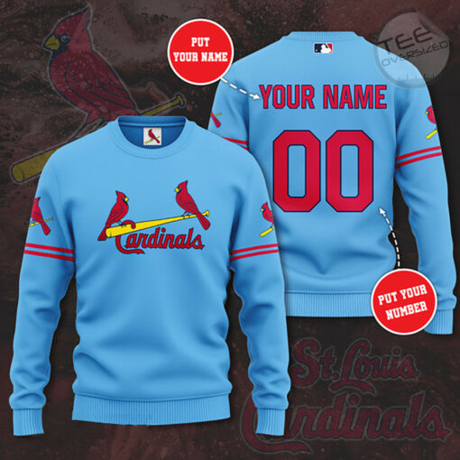 Personalized St. Louis Cardinals Sweatshirts 03