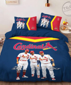 Personalized St. Louis Cardinals bedding set 03