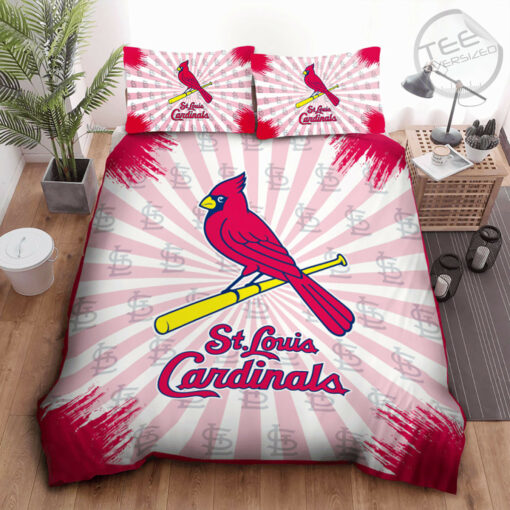 Personalized St. Louis Cardinals bedding set 05