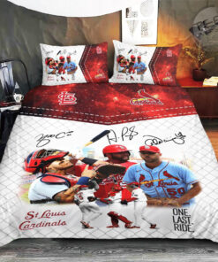 Personalized St. Louis Cardinals bedding set 06