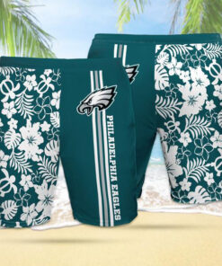 Philadelphia Eagles 3D Hawaiian Short 01