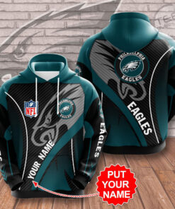 Philadelphia Eagles 3D Hoodie 05