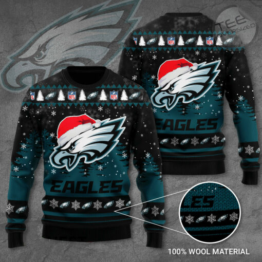 Philadelphia Eagles 3D Ugly Sweater