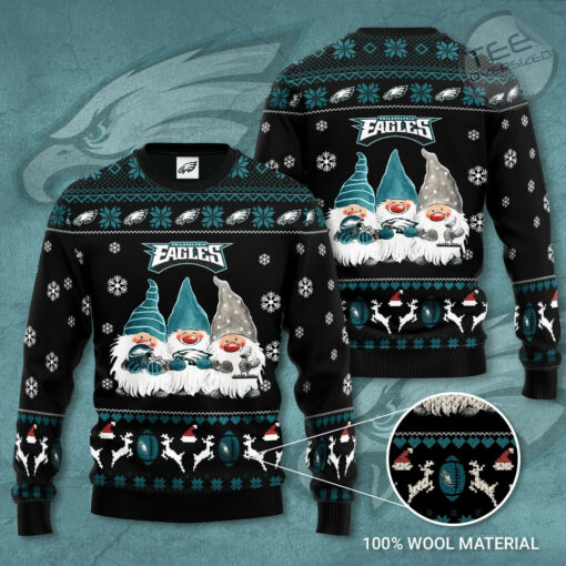 Philadelphia Eagles best designer 3D sweater 03