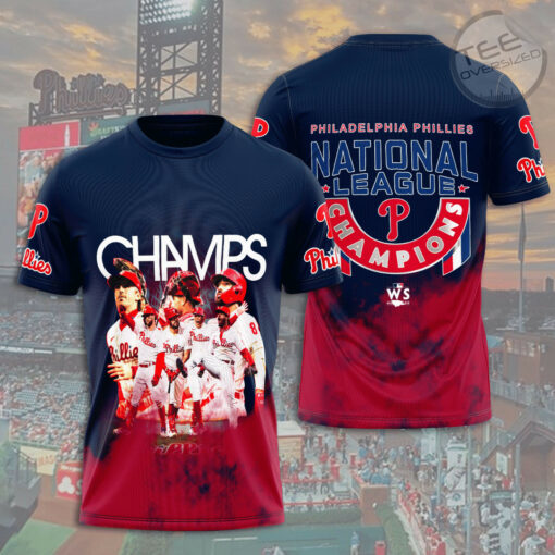 Philadelphia Phillies 3D T shirt