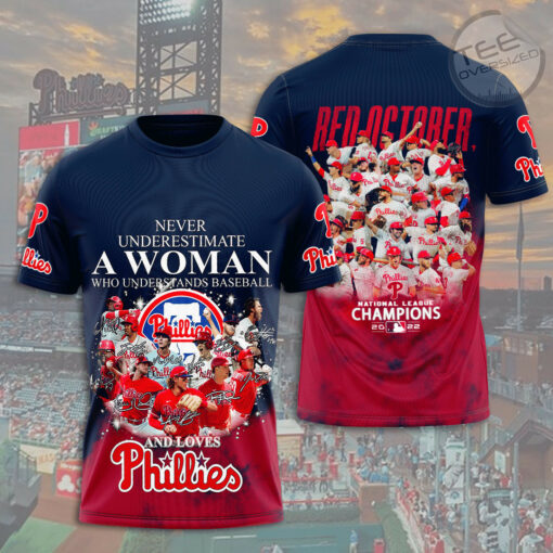 Philadelphia Phillies MLB 3D T shirt