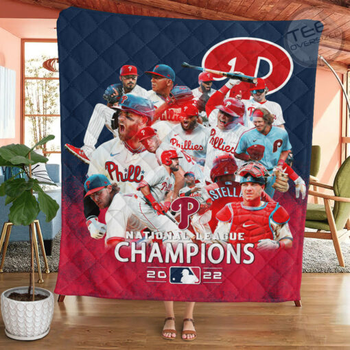 Philadelphia Phillies quilt blanket