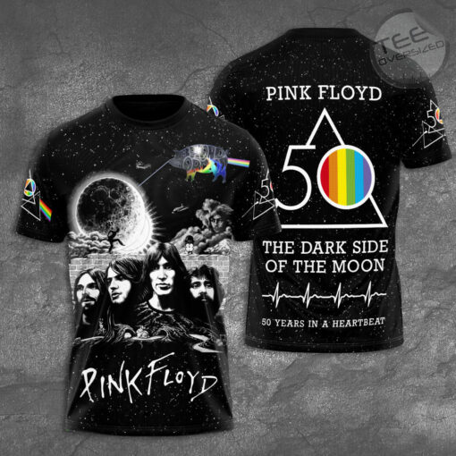 Pink Floyd T shirt 50 Years In A Heartbeat