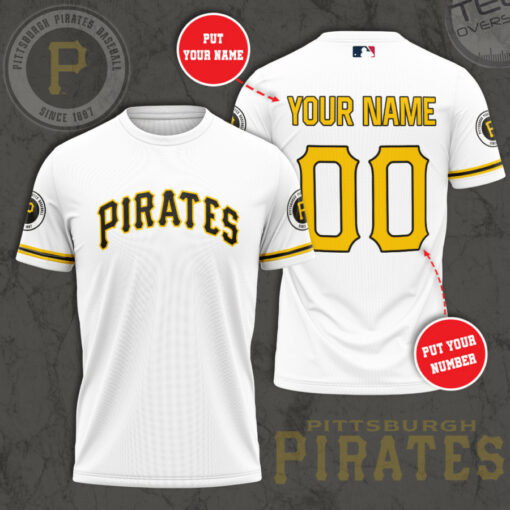 Pittsburgh Pirates 3D T shirt 02