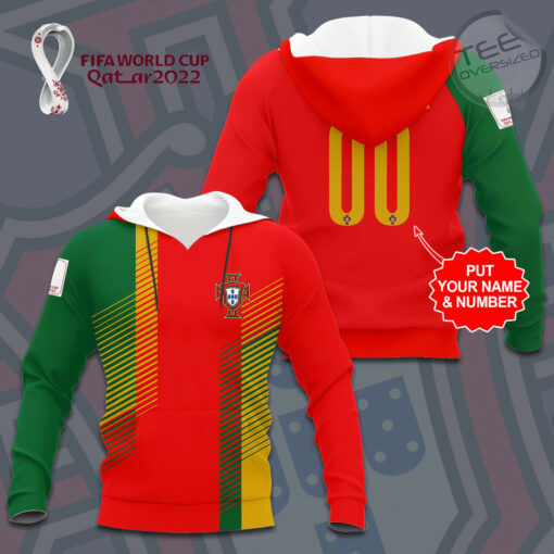 Portugal Football Team 3D hoodie